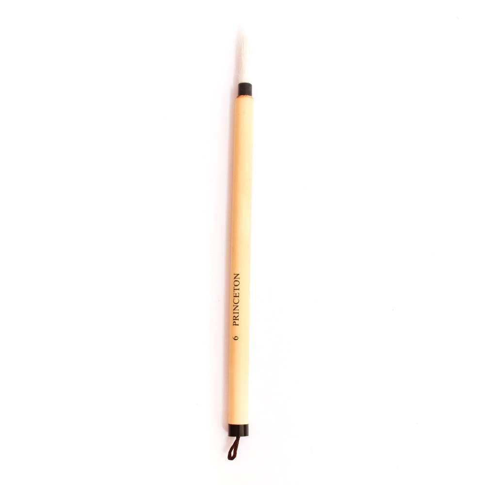 Princeton, Bamboo, Brush, Round, 6